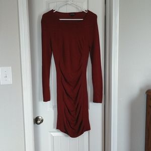Express Dress.  Size Small.  Dark red.